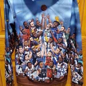 Basketball pull over sweatshirt